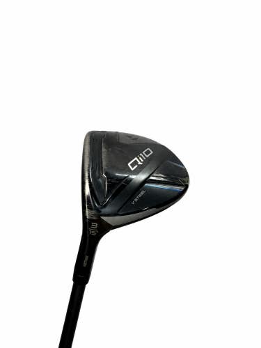 TaylorMade Qi10 3-Wood 15 EvenFlow Riptide 60g Stiff Left-Handed