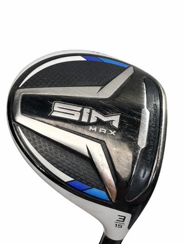 TaylorMade SIM MAX 3 Wood 15 Ventus FW 5-R Regular Flex RH (Used)