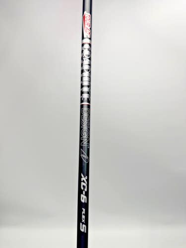 Graphite Design Tour AD XC6 65g Stiff 43.5" Shaft TaylorMade Tip