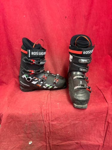 Ski Boots: Mondo 28 & 28.5 Unisex Rossignol All Mountain Ski Boots Stiff Flex (Used)