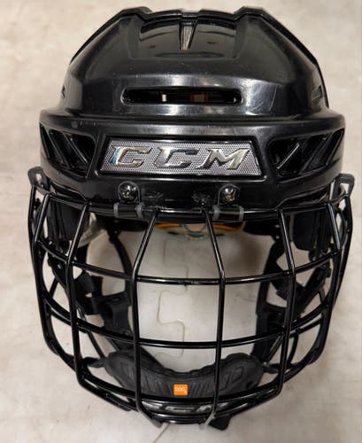 CCM FitLite 3DS Helmet (SR Small) with like new CCM FM780 cage (SR Small) (used)