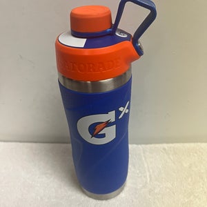 Gatorade Gx 32 oz Stainless Steel Royal Blue Water Bottle Vacuum Insulated