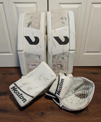 33+2" Battram Vic Heaton Tom Barrasso tribute Regular Goalie Full Set