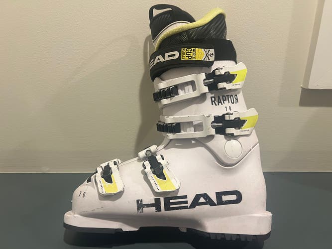 Mondo 23 & 23.5 HEAD Raptor Racing Ski Boots 70 Flex (Used)