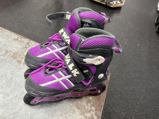 Used Airwalk Child Rec Fitness Skates Purple Adjustable 11337-S000498061