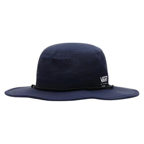 Vans Outdoors Boonie Bucket Hat Kids Dark Blue Cotton UPF 40+ Protection FROG835