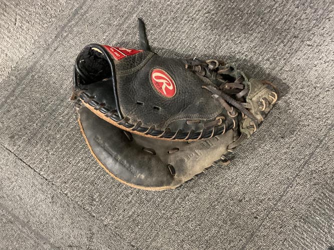 Used Rawlings PREMIUM SERIES BB/SB Catchers RH Throw Black 32 1/2" 11614-S000244968