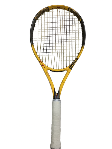 Used Prince TRIPLE THREAT SCREAM OS Adult Tennis Racquet Yellow Unknown 11613-S000190843