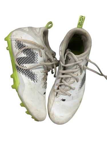 Used New Balance LAX Cleats Mens White Senior 7.5 11613-S000190842