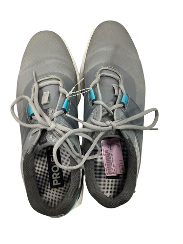 Used Foot Joy Mens Golf Shoes Grey Senior 9.5 11613-S000190791