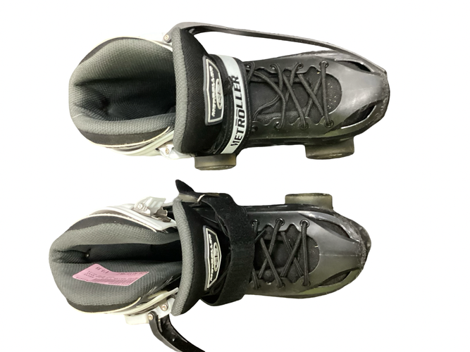 Used METRO ROLLER Senior Roller Quad Skates Black Adjustable 11613-S000190899