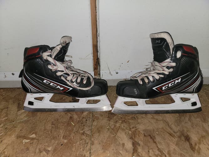 CCM JetSpeed FT460 Hockey Goalie Skates Regular Width 9 (Used)