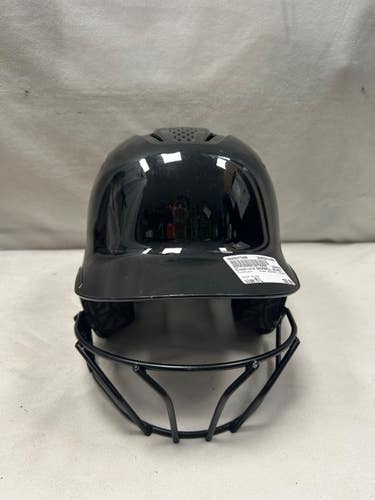 Used Evoshield BASEBALL HELMET Batting Helmet w/Mask Black M/L 11490-S000277805