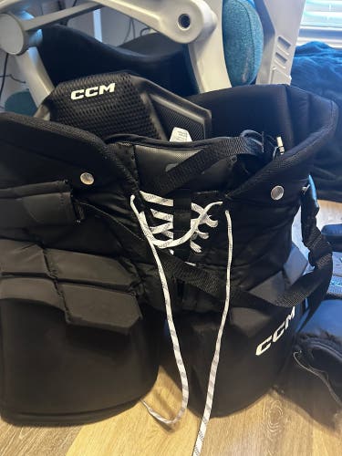Senior Medium CCM Axis F9 Hockey Goalie Pants (Used)