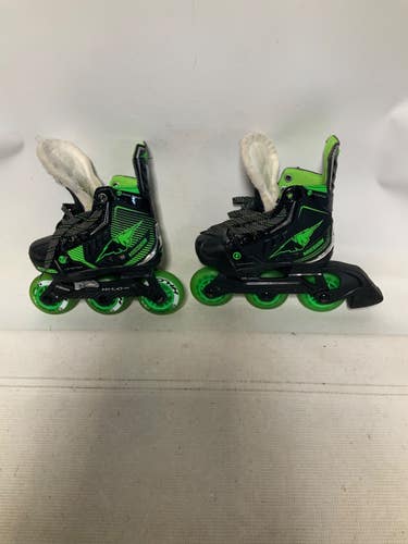 Used Mission Roller Hockey Skates Black Adjustable 11823-S000042147