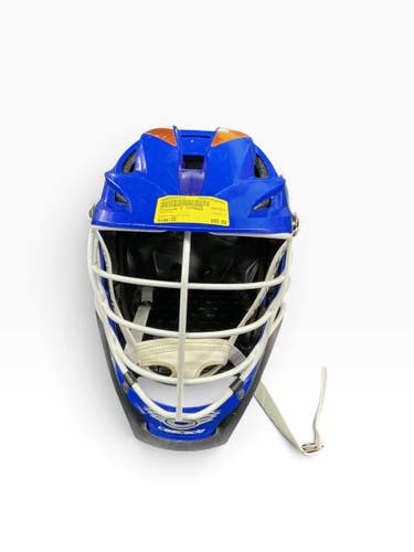 Used Cascade S Lacrosse Helmet Royal Blue One Size 10743-S000495717