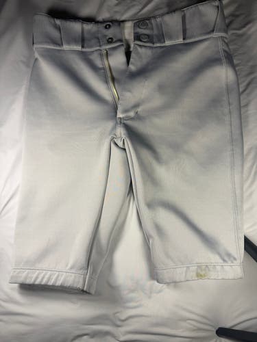 Midstoppers Youth Medium Gray Baseball Knicker Pants