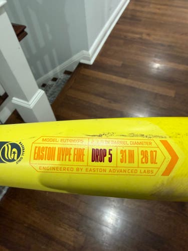 Easton Hype Fire Composite USSSA Certified Bat (-5) 26 oz 31"