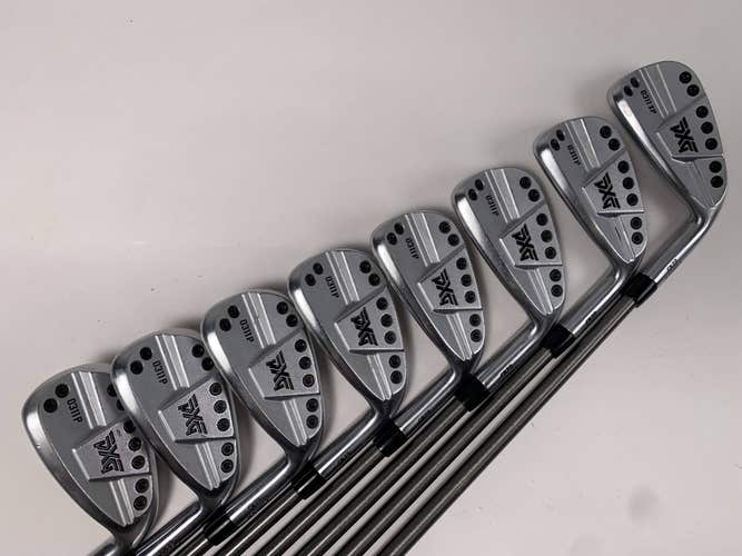 PXG 0311 P GEN3 Iron Set 4-PW+GW steelfiber fc 115 cw F4 Stiff RH
