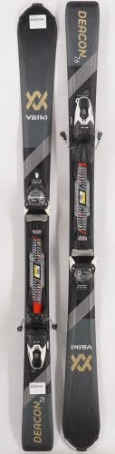 Volkl Deacon 7.6 Skis with Bindings - 140 cm Used