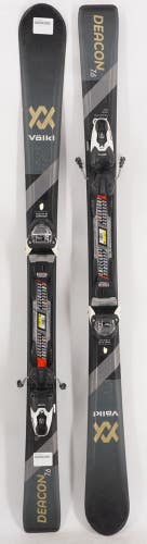 Volkl Deacon 7.6 Skis with Bindings - 140 cm Used