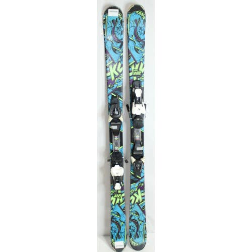 K2 Juvy Twin Tip Junior Skis with Bindings - 139 cm Used