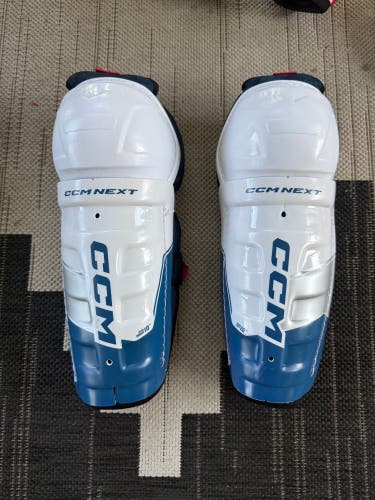 Youth CCM Next 10" Shin Pads (Used)