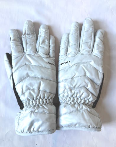 HEAD Women’s Waterproof Hybrid Gloves silver M