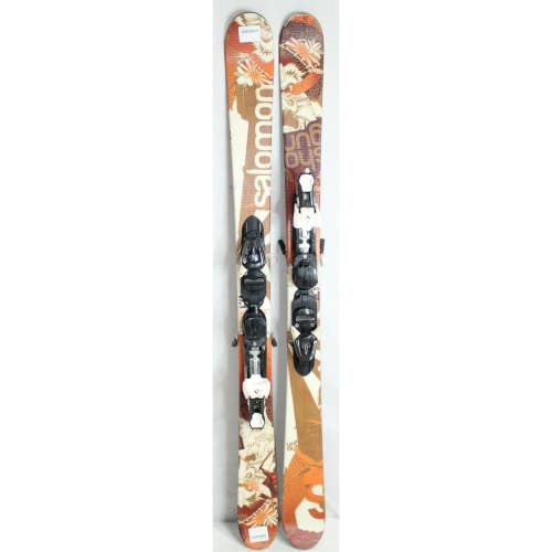 Salomon Shogun Jr. Twin Tip Skis with Bindings - 140 cm Used