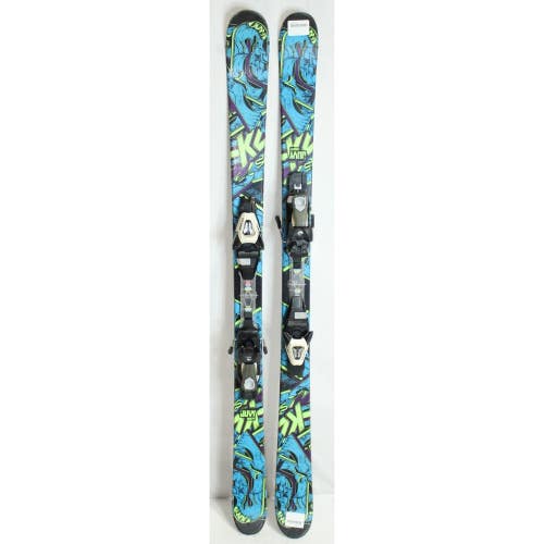 K2 Juvy Twin Tip Junior Skis with Bindings - 139 cm Used