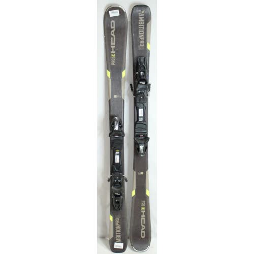 Head Ambition Pro Skis with Bindings - 140 cm Used