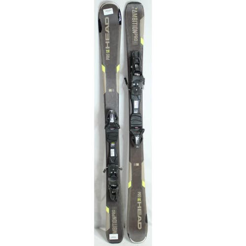 Head Ambition Pro Skis with Bindings - 140 cm Used