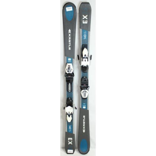 Kastle EX 74 Adult Skis with Bindings - 140 cm Used