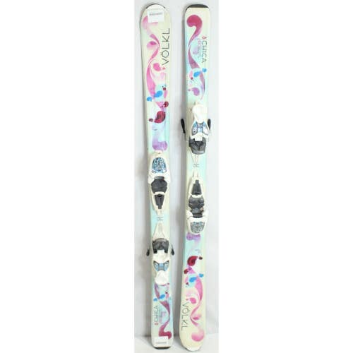 Volkl Chica Junior Skis with Bindings - 120 cm Used