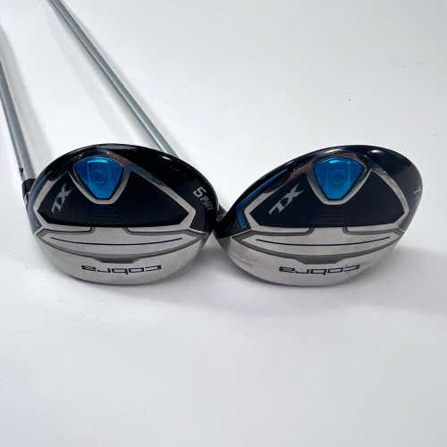 Cobra XL Womens 5 & 7 Fairway Wood Set 22* | 25* XL Ladies Graphite Womens RH
