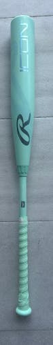 2026 Rawlings Icon Composite USSSA Certified Bat (-5) 27 oz 32" (Used)