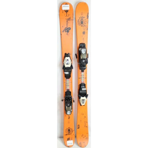K2 Juvy Twin Tip Kids Skis with Bindings - 119 cm Used