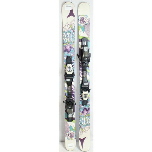 Atomic Century Twin Tip Kids Skis with Bindings - 120 cm Used