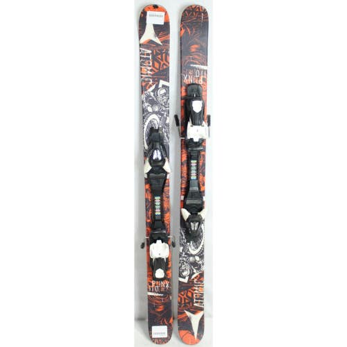 Atomic Punx Twin Tip Kids Skis with Bindings - 110 cm Used