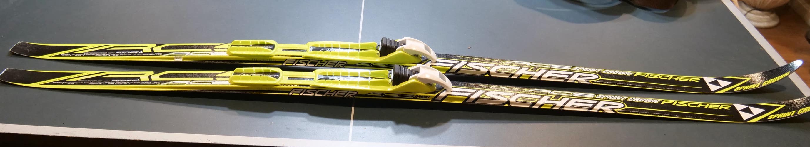 Classic Kid's Fischer RCS Sprint Crown Cross Country Skis With Bindings (Used) 130