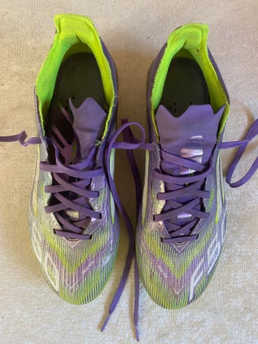 Purple Men's 5.5Y (Big Kids / Youth) Adidas F50 Pro Cleats (Used)