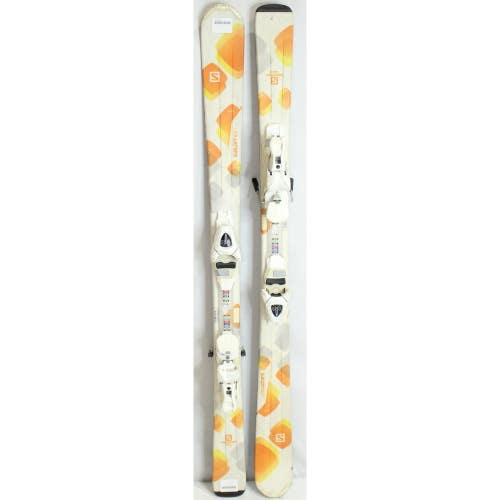Salomon Sun Womens Skis with Bindings - 136 cm Used