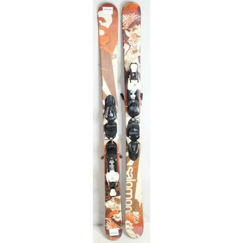 Salomon Shogun Jr. Twin Tip Skis with Bindings - 130 cm Used