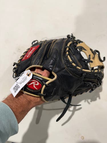 Rawlings Gold Glove Elite RH Catcher's Baseball Glove 32.5" (Used)