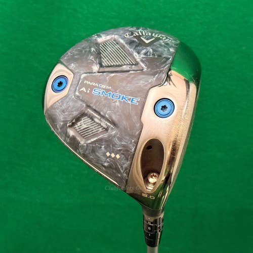 Callaway Paradym Ai Smoke Triple Diamond 9 Driver Denali Frost 50g 5.5 Regular