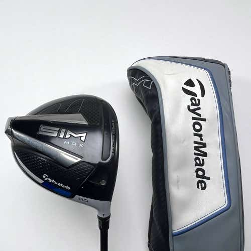 TaylorMade SIM MAX Driver 9* Accra FX 2.0 260 M4 Stiff RH HC