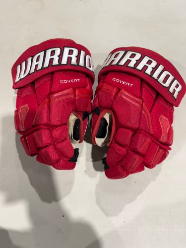 Red Senior Warrior Covert Pro Gloves 14" (Used)