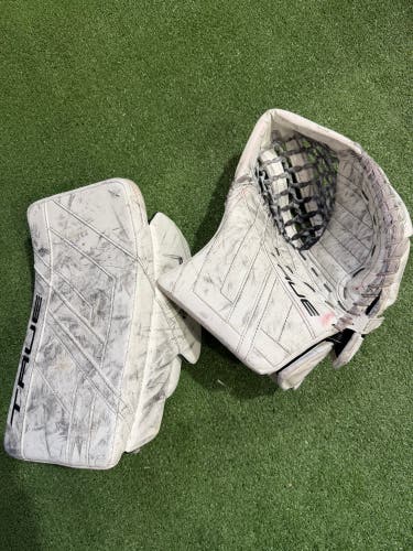 True HZRDUS Px4 Goalie Glove & Blocker Set Regular | Senior