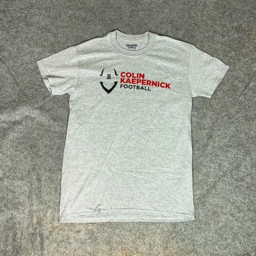 Colin Kaepernick Mens Shirt Small Gray Tee T San Francisco 49ers Football NFL