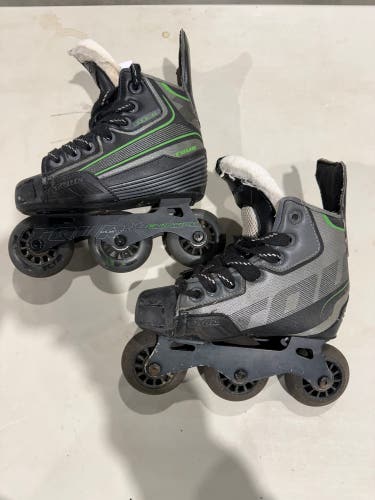Junior Tour Code 9 Inline Skates Regular Width Size 1 (Used)